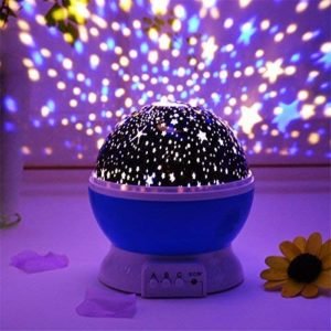 Round Star Master Projector Night lamp and Rotating Mode Sky Star Master Projector lamp for Kids Room Decoration Night led Light Projector