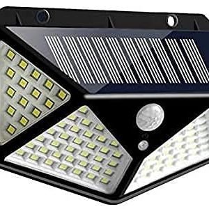 Solar Lights for Garden 100 LED Motion Sensor Security Lamp for Home and Garden,Outdoors | Bright Solar Wireless Security Motion Sensor 100 Led Night Light...