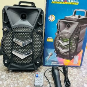 Portable Heavy Bass speaker with mic and remote (1108)