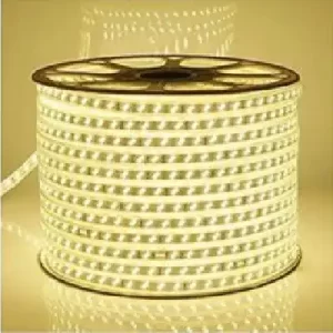 Yellow Rope Light|7.5W 50Mtrs Led|120 Leds Per Meter Strip Rope Light,Waterproof Outdoor Flexible Light With Connector| 50 meters