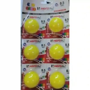 0.5 blister packing bulb (Multi Color Variant) (Pack Of 20Pc)