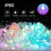 RGB Smart Fairy Strip String Lights Smart Control Music Sync, Waterproof, Remote App Control RGB Colour Changing Light (RGB Fairy Light 15M) - Image 3