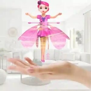 Magical Flying Fairy Doll, Hand Sensor Control, USB Powered Magic Flying Fairy, Sky Dancers Flying Toy, Rainbow Glitter Flying Princess Doll Indoor, Fairy Doll for Girls Boys