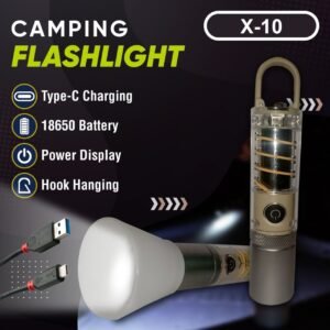 Camping Flashlight Model - x10