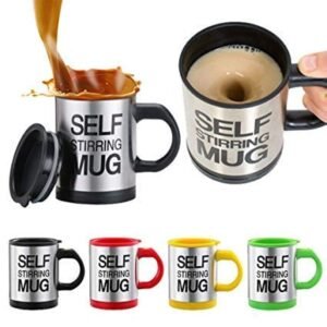 Stainless Steel Coffee Mixing Blender Self Stirring Mug | Low Cost | Easy to use | Useful Product