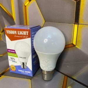 VISION LIGHT 9W WARRANTY BULB (Pack of 10Pcs)