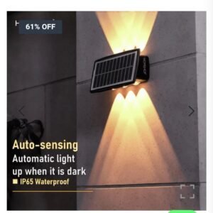 SOLAR OUTDOOR 6 WAY LIGHT