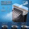 portable table top air conditioner | kitchen fans for home cooking | emergency light with fan | duet mini powerful personal table cooling fan | mini air cooler for room cooling - Image 2
