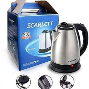 Automatic Stainless Steel Electric Kettle Electric Kettle (2 L, Silver)
