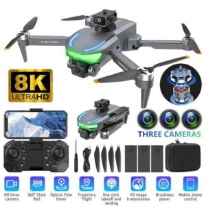 A17 AERIAL Brushless Drone with WIFI Professional Camera FPV Quadcopter Optical Flow Gesture Control