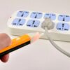 Voltage Tester, Dual Range AC Voltage Tester with Flashlight Buzzer Alarm, Electrical Tester for Break Point Find - Image 2