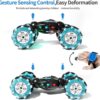 Stunt Gesture Induction Twisting Off-Road Vehicle Light Music Drift Driving Remote Control Hand Senor Stunt Car, 2.4G 4WD Toy Gift for Kids Toys (Multi Color) - Image 3