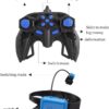 Stunt Gesture Induction Twisting Off-Road Vehicle Light Music Drift Driving Remote Control Hand Senor Stunt Car, 2.4G 4WD Toy Gift for Kids Toys (Multi Color) - Image 4