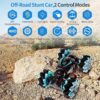 Stunt Gesture Induction Twisting Off-Road Vehicle Light Music Drift Driving Remote Control Hand Senor Stunt Car, 2.4G 4WD Toy Gift for Kids Toys (Multi Color) - Image 5