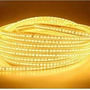 20 Meter Led Strip Light Indoor Outdoor Waterproof Smd Roll (Adhesive Less Back) (Plug N Play) (Warm White),20 meters