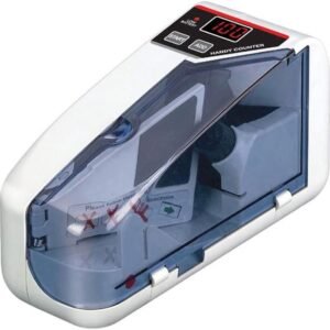 Portable Mini Money Counter Machine, Handy Counter Easy to Carry, Counting Quantity of Bills only, Suitable for Most of Paper Currency, Small Bill Counter