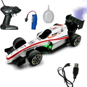 4 Wheel Racing High Speed 15 Km/H Rock Formula 1 Car with Light & Flame Spray Function,