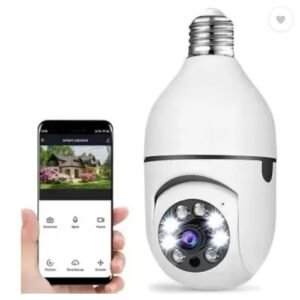 SAFETY CCTV CAMERA 360 ROTATING TWO WAY TALKING CONTROL WITH APP