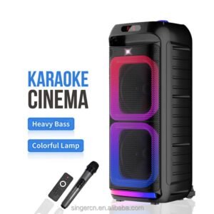 Gabbar sound tower with karaoke single mic ultimate sound quality