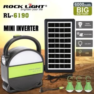 Rock Light RL-6190 | Mini Solar Inverter LED Tube