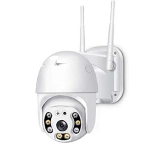 V380 1080P Security Camera - Outdoor WiFi PTZ, 4X Zoom, IR Night Vision, Wireless IP CCTV Pan/Tilt Surveillance