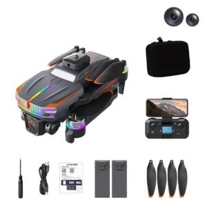 J6 GPS DRONE WITH DUAL BATTERY DUAL CAMERA ONE KEY HOME RETURN OBSTACLES AVOIDANCE