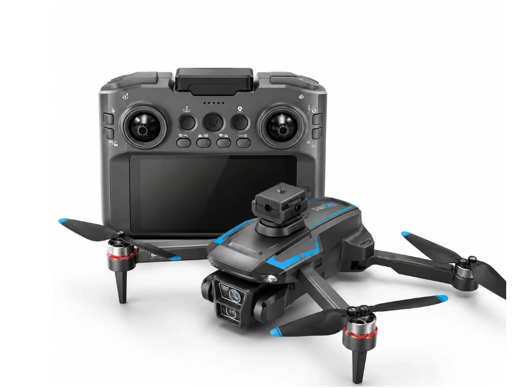 L5 MAX GPS Drone with 8K HD Camera & Screen Remote Controller | Foldable Long-Range Quadcopter | Dual Camera Aerial Photography Drone - Image 3
