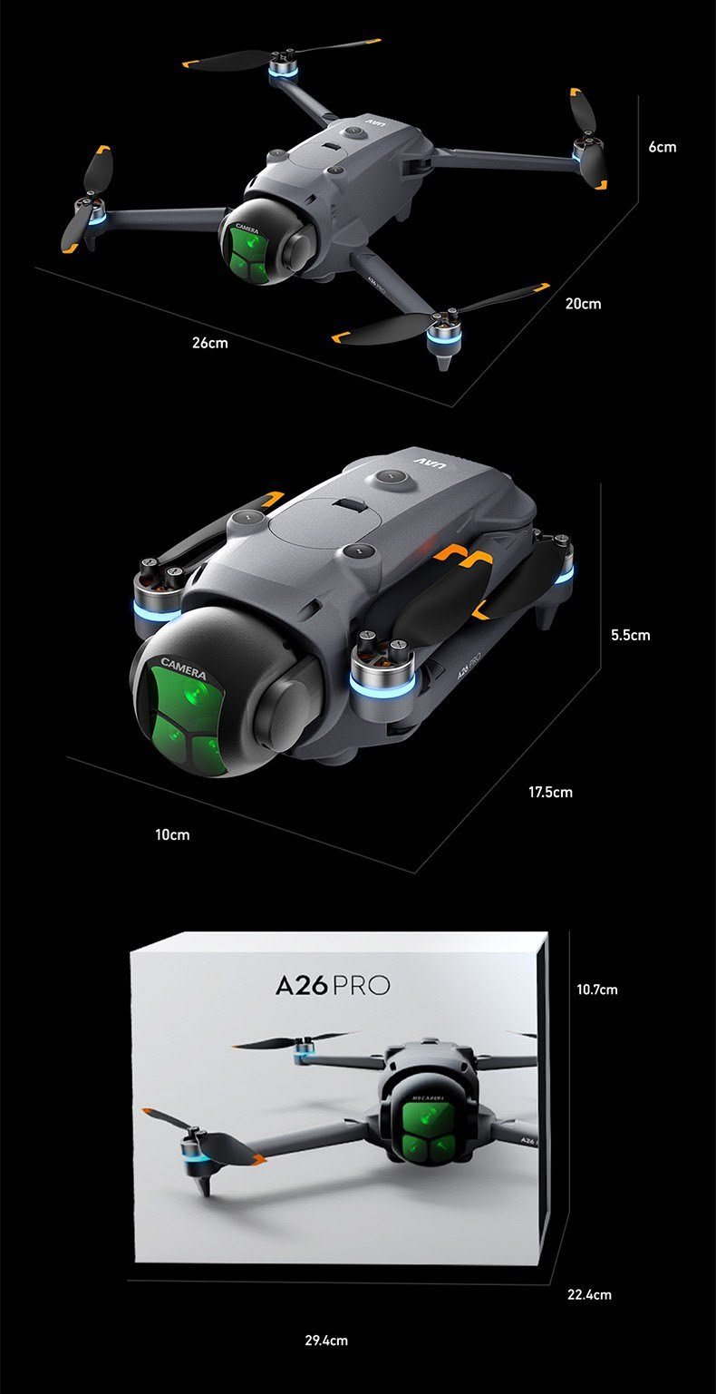A26 pro Gps Drone - Image 5