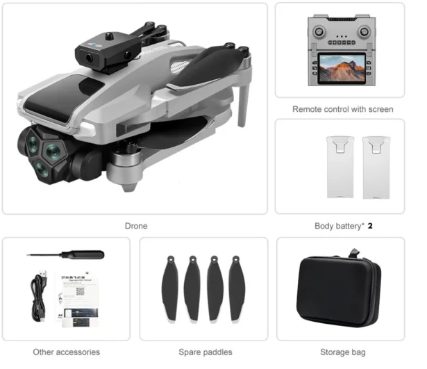 G66 MAX GPS CAMERA DRONE WITH FOLDABLE REMOTE - Image 2